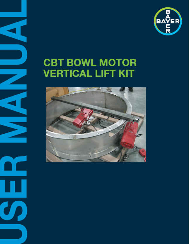 15 INOCULANTCBT Bowl Motor Vertical Lift Kit